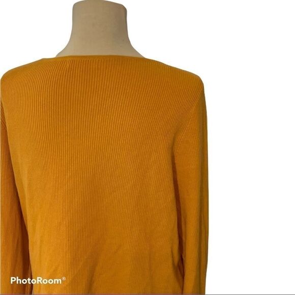 Leith gold wrap around sweater NWT 3X - Picture 2 of 3